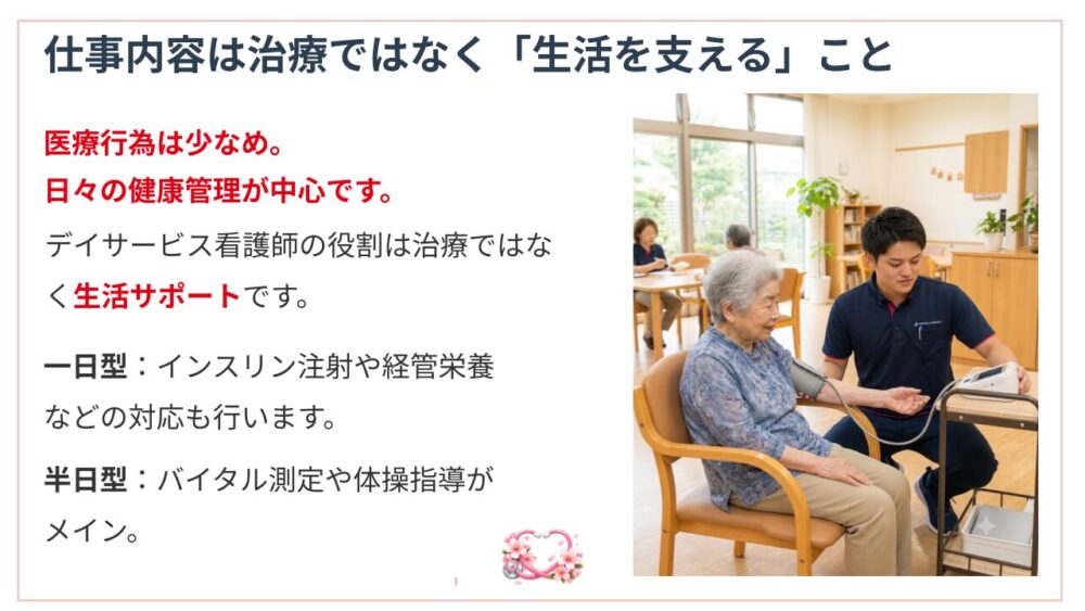 デイサービスの説明
