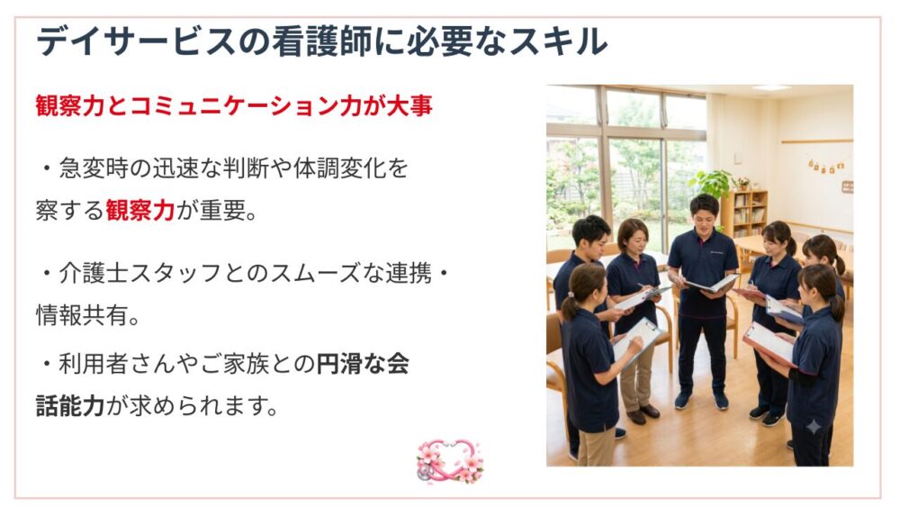 デイサービスの説明